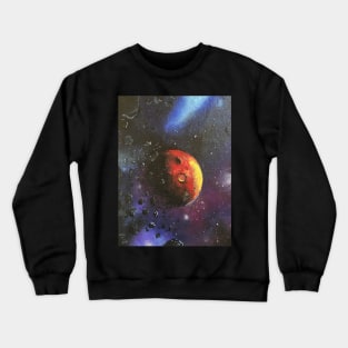 Contrasting Colours of Space Crewneck Sweatshirt